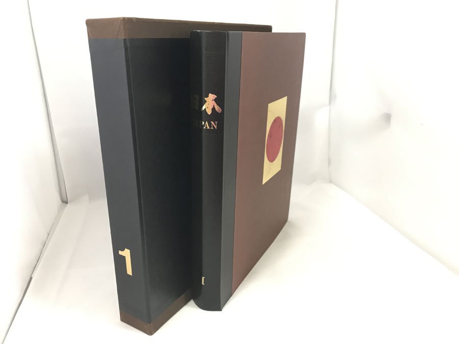 K-6☆中古☆日本切手アルバム 第1巻 抜けあり 1871年～1945年 郵趣