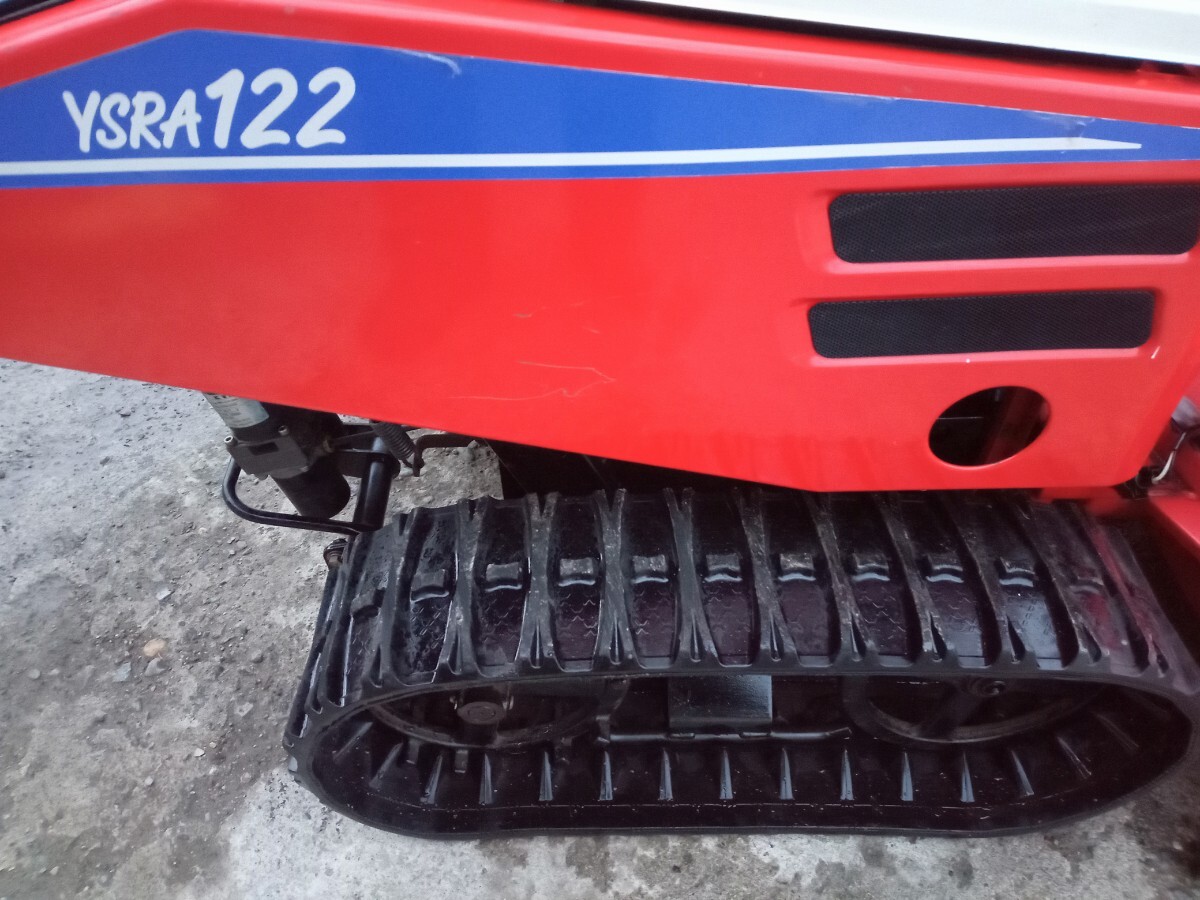 YANMAR　ヤンマー除雪機 YSRA122 ディーゼルエンジン　油圧ローリング、上下　電動シュウター　HST走行　是非突然の大雪に準備ください。_9