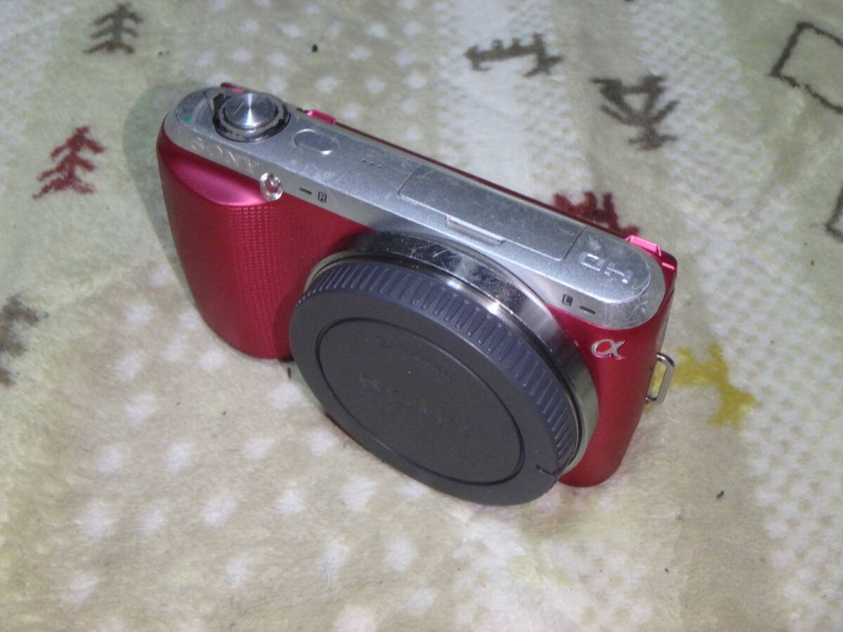 送料無料 SONY α NEX-C3 ミラーレス一眼 ボディ 少し難あり SONY NEX-C3