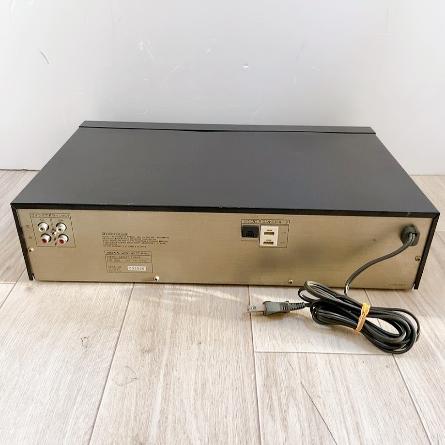 SONY | ソニー TC-R502をリアル画像で紹介 スーパーカセッターズ