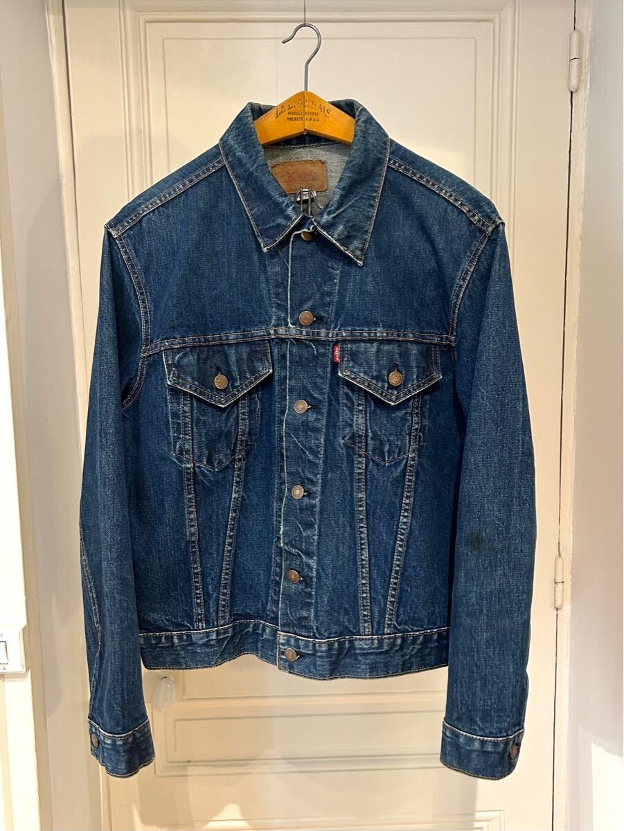 珍品 レア 46 48サイズ相当 60s 70s Levi's × Lee ? 70505 BIG-E 刻印