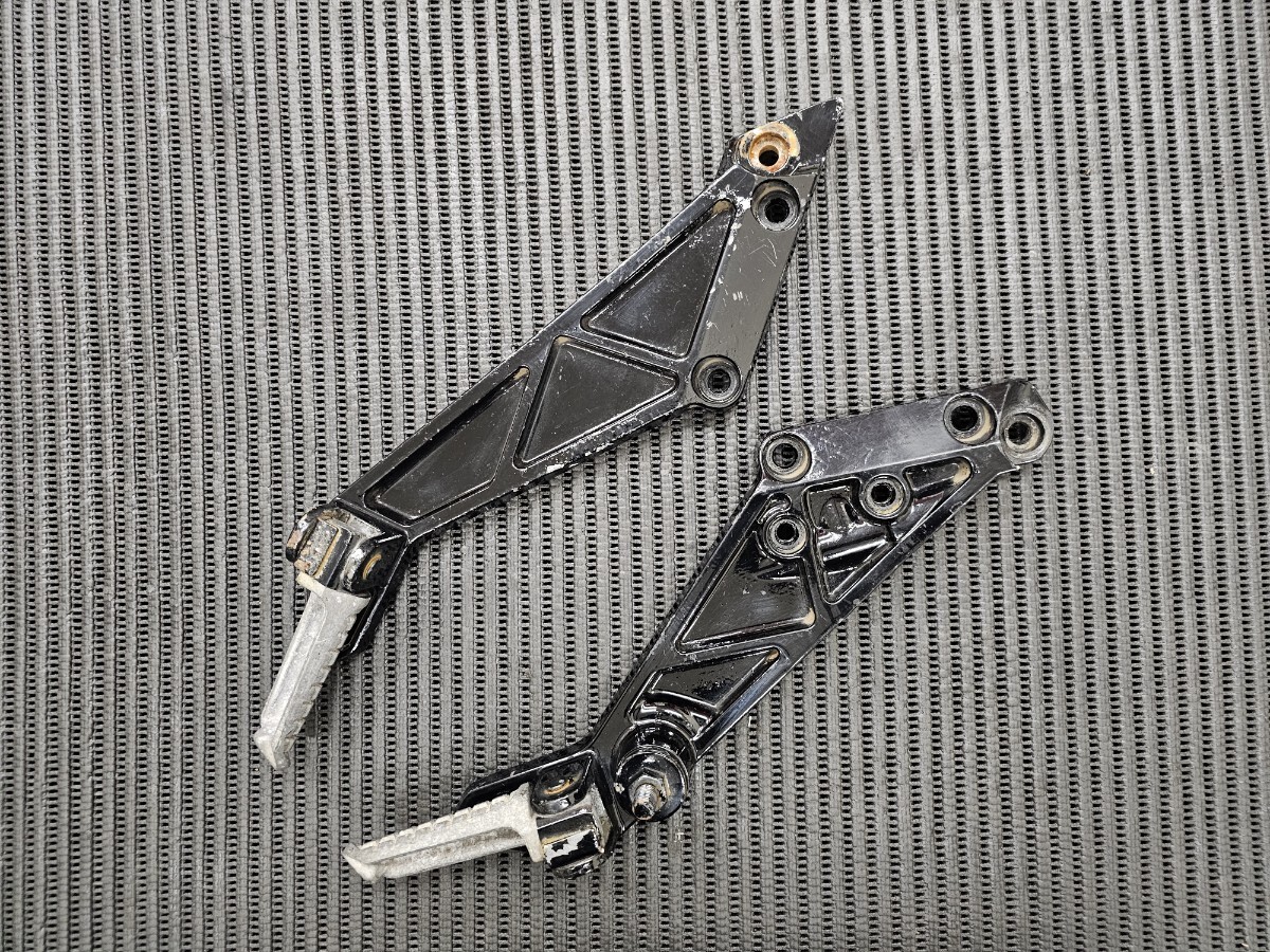ZRX400 カワサキ ステップ - 前期 純正 純正部品 ステッププレート 