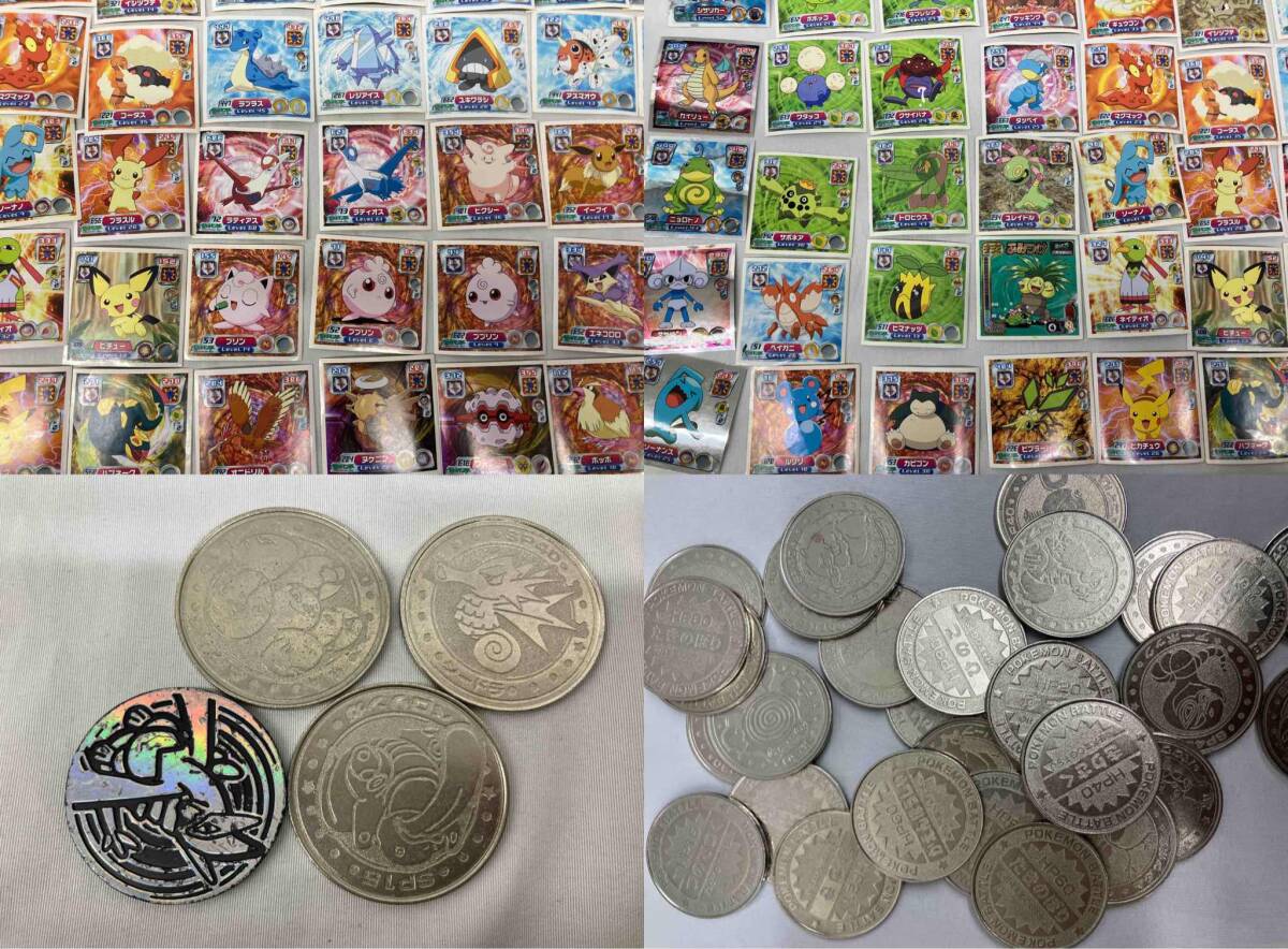 ジャンク ポケモンシール まとめ売り シール115枚 バトルコイン