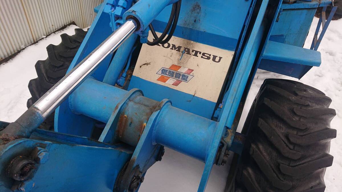 ☆除雪機械☆コマツ☆タイヤショベル☆ＷＡ30-2☆ディーゼル☆排雪☆ボブキャット☆ジョブサン☆1770時間☆4ＷＤ☆ヒーター付き☆出品☆ _5