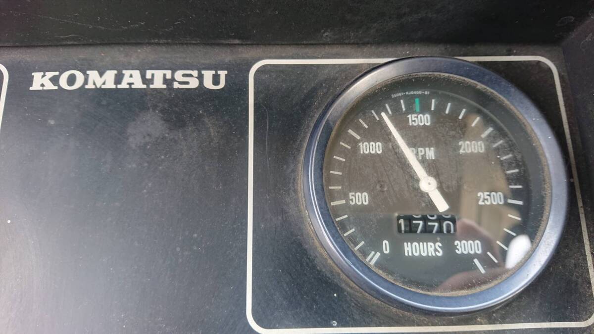 ☆除雪機械☆コマツ☆タイヤショベル☆ＷＡ30-2☆ディーゼル☆排雪☆ボブキャット☆ジョブサン☆1770時間☆4ＷＤ☆ヒーター付き☆出品☆ _7