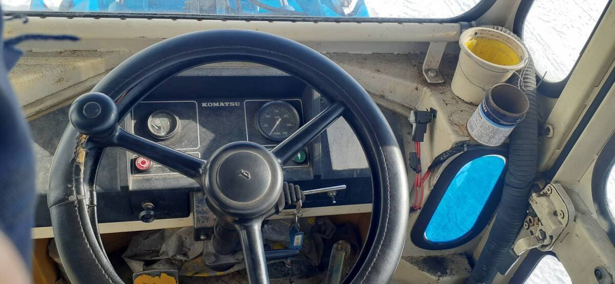 ☆除雪機械☆コマツ☆タイヤショベル☆ＷＡ30-2☆ディーゼル☆排雪☆ボブキャット☆ジョブサン☆1770時間☆4ＷＤ☆ヒーター付き☆出品☆ _8