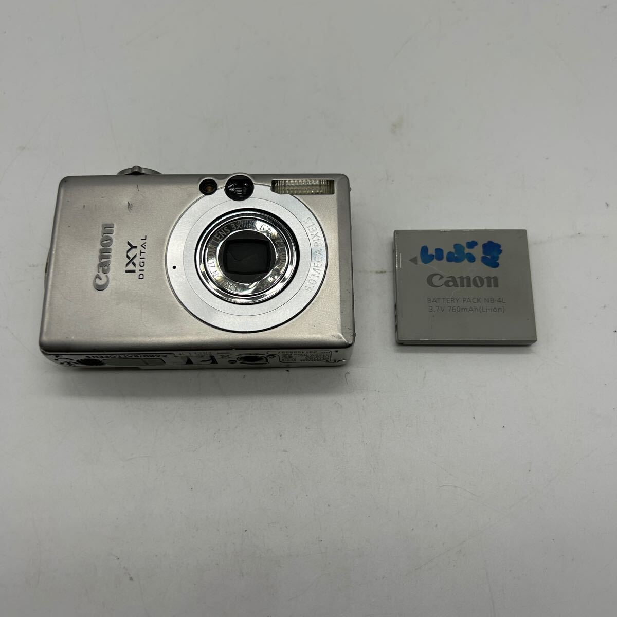 Canon IXY コンパクトデジタルカメラ 本体 バッテリー 動作未確認