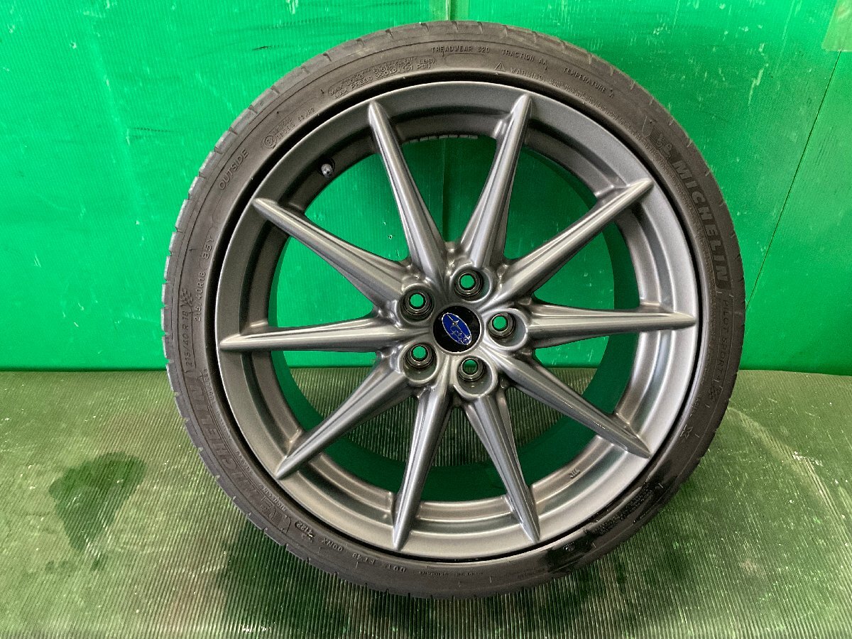 スバル BRZ ZD8 GR86 ZN8 純正アルミホイール 18X7.5J 215/40R18 1本