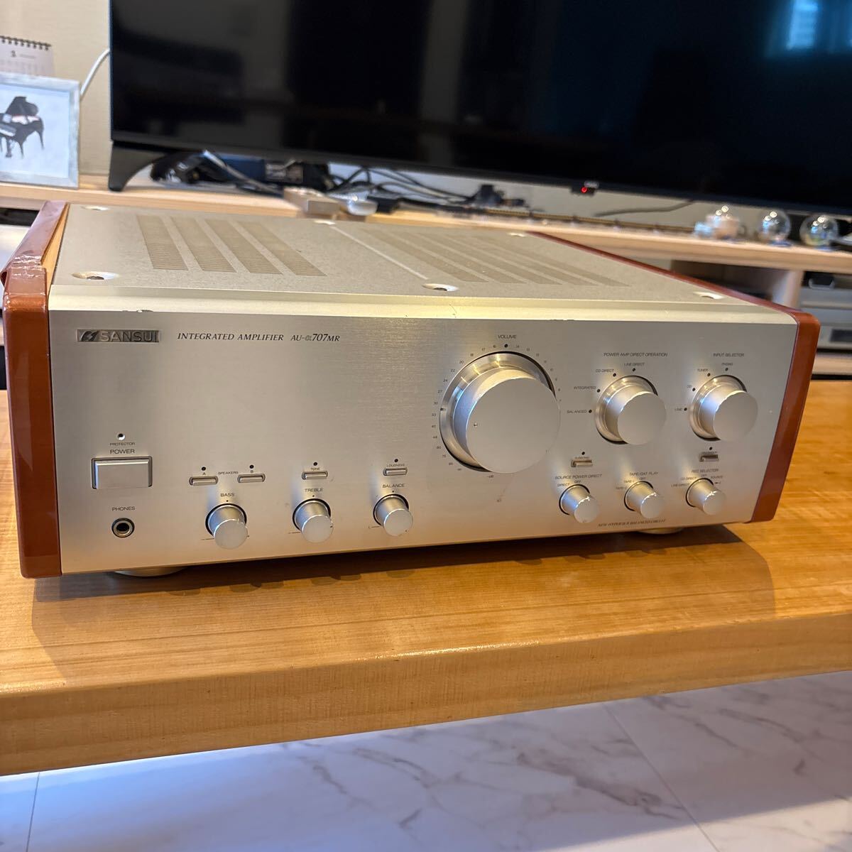 AU-α707MR SANSUI サンスイ プリメインアンプ AU-a707MR AU-α707MRの