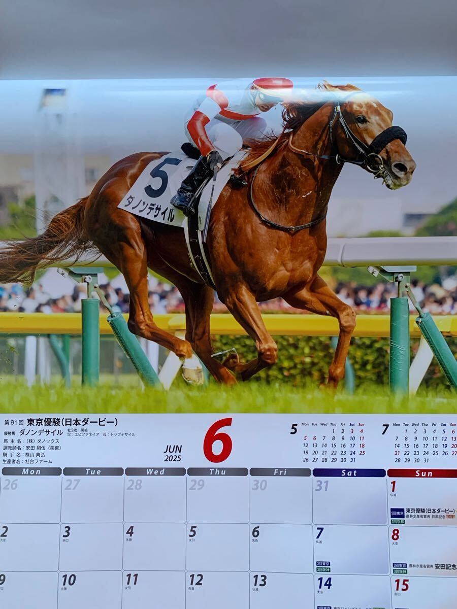 ☆JRA 2025 カレンダー☆日本中央競馬会☆2025年☆令和7年☆壁掛け