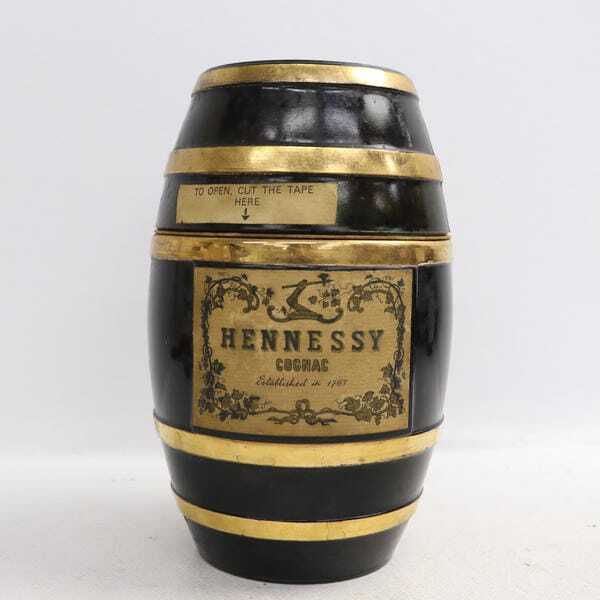 Hennessy（ヘネシー）樽型 40％ 760ml 陶器（重量1509g）T24L180021