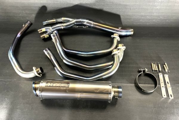 XJR1300 音動画 OVER製 GP パフォーマンスチタンフルエキゾースト
