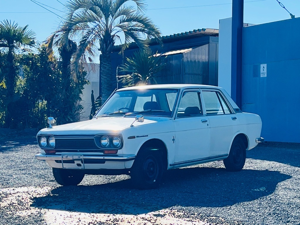 P510 ダットサン ブルバード 4MT 絶好調 クーラー_3