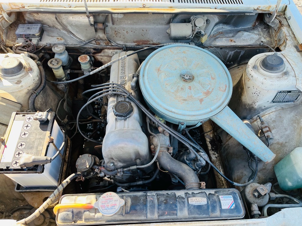 P510 ダットサン ブルバード 4MT 絶好調 クーラー_9
