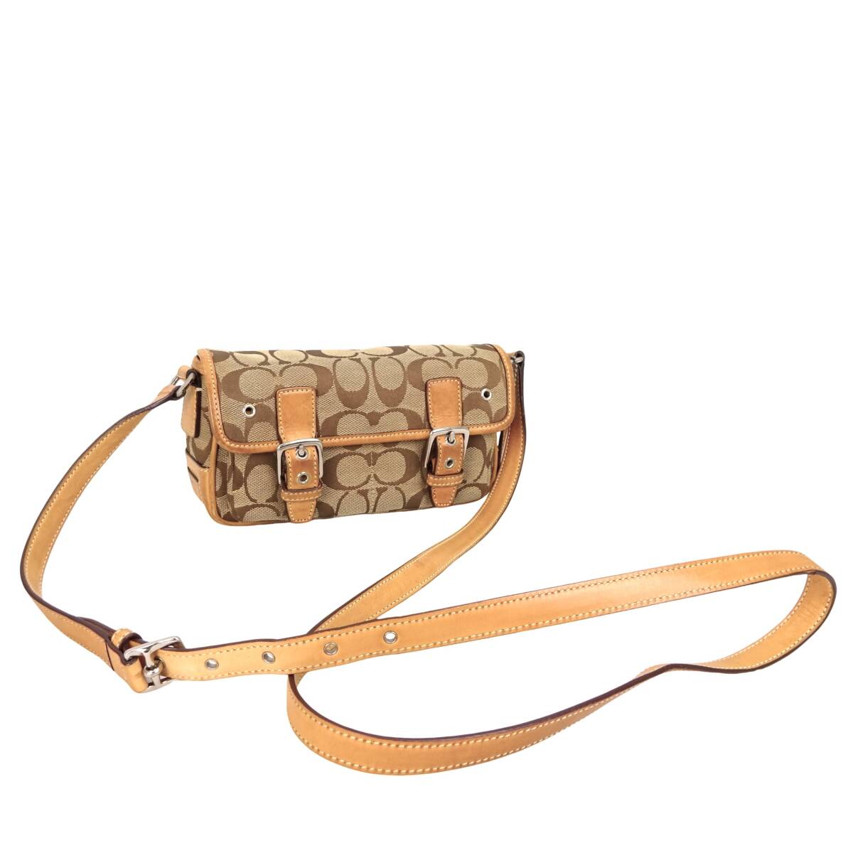 コーチ ミニ ショルダーバッグ COACH シグネチャー レディース 