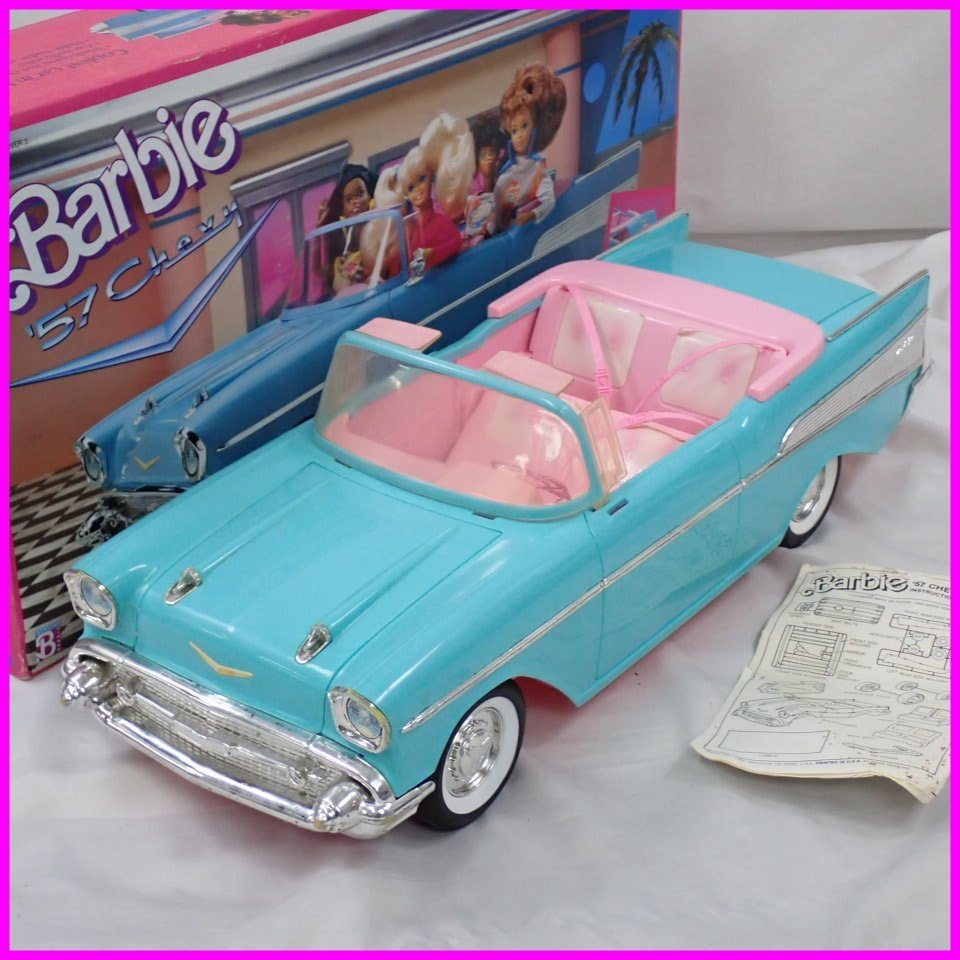 ★MATTEL/マテル バービー クラシックカー 57’chevy/シボレー/外箱付き/ミニカー/ヴィンテージ&1380601887