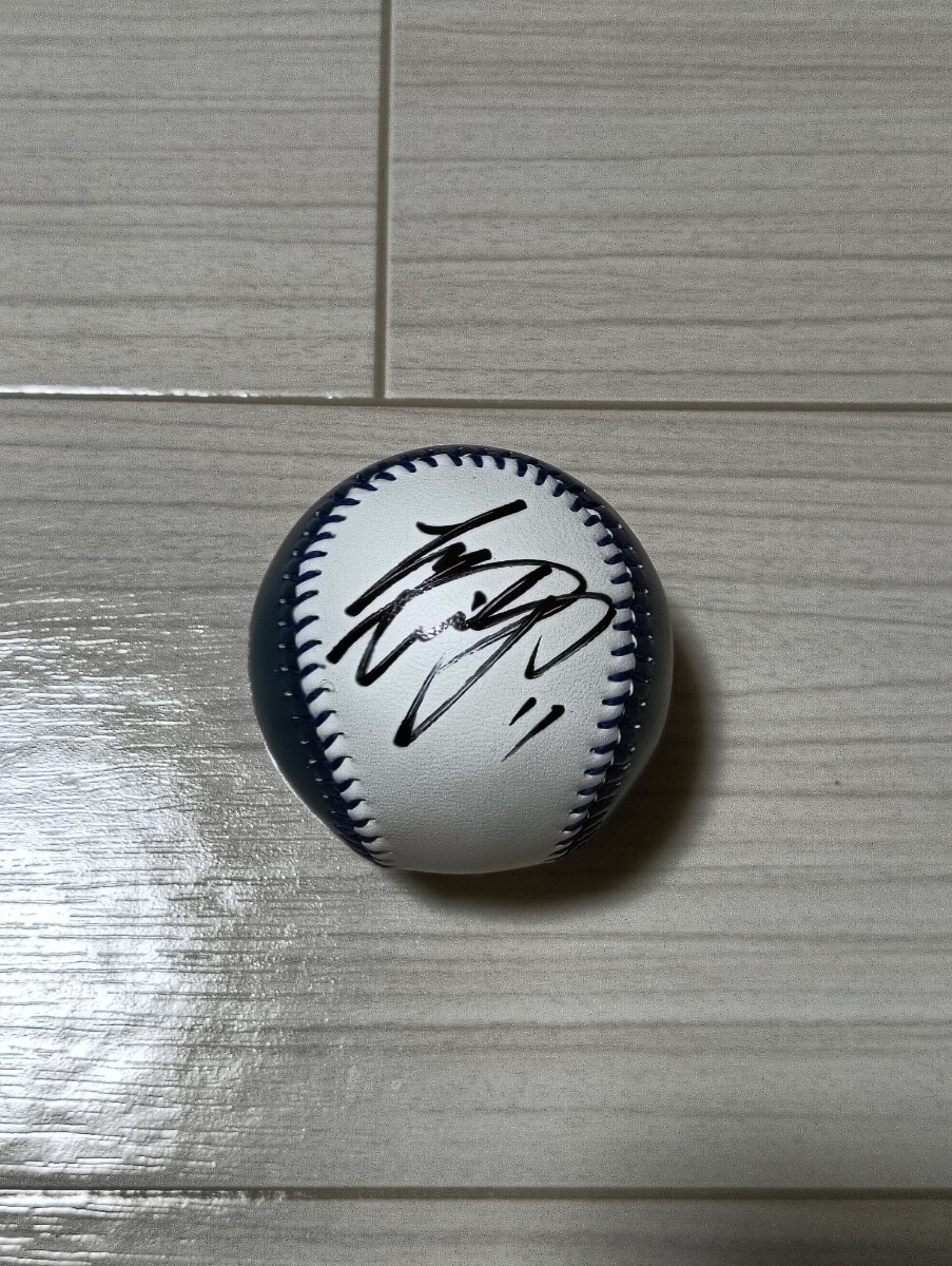 ドジャース 大谷翔平選手 直筆サインボール 球団ロゴ入り公式球
