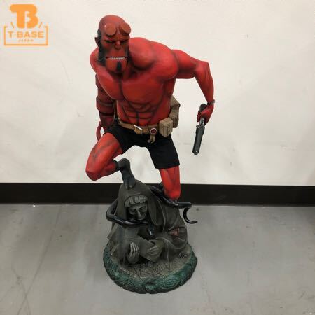 欠品あり サイドショウ ヘルボーイ 1/4 スタチュー プレミアムフォーマット ヘルボーイ サイドショウ 1⁄4 スタチュー プレミアム 欠品あり - 1円