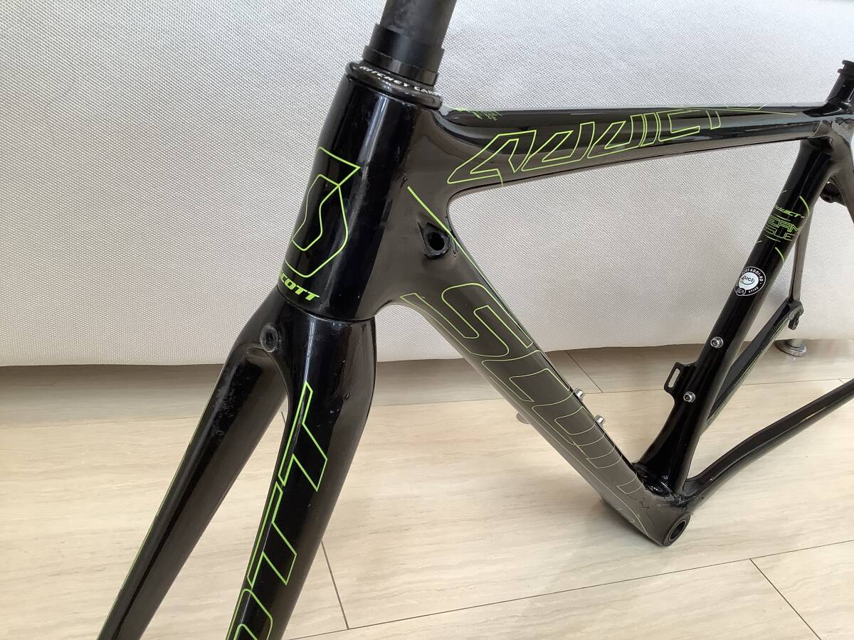 SCOTT ADDICT TEAM ISSUE 2015 フレームSサイズ 公式通販