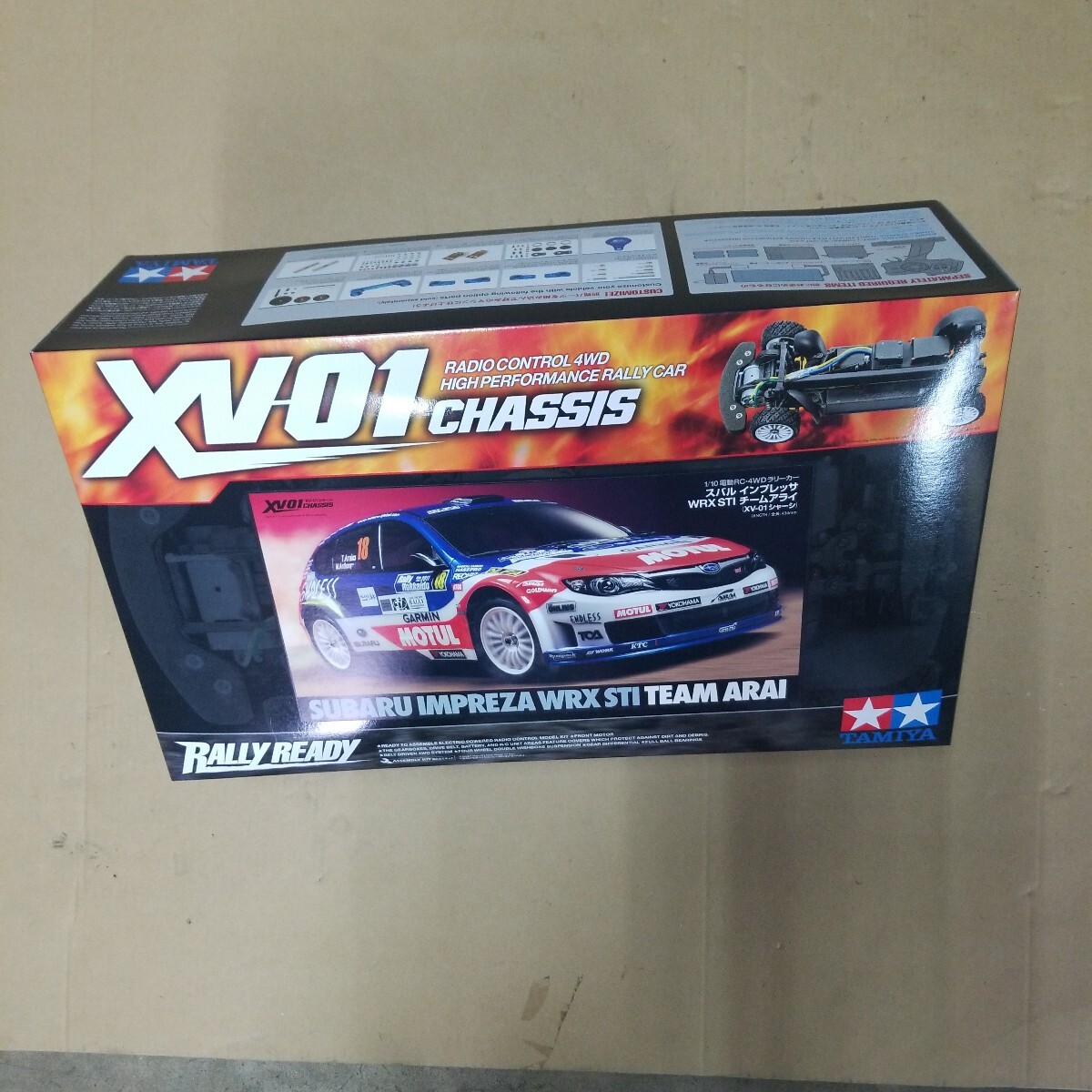 TAMIYA スバル インプレッサ WRX STI チームアライ (XV-01 シャーシ) 1