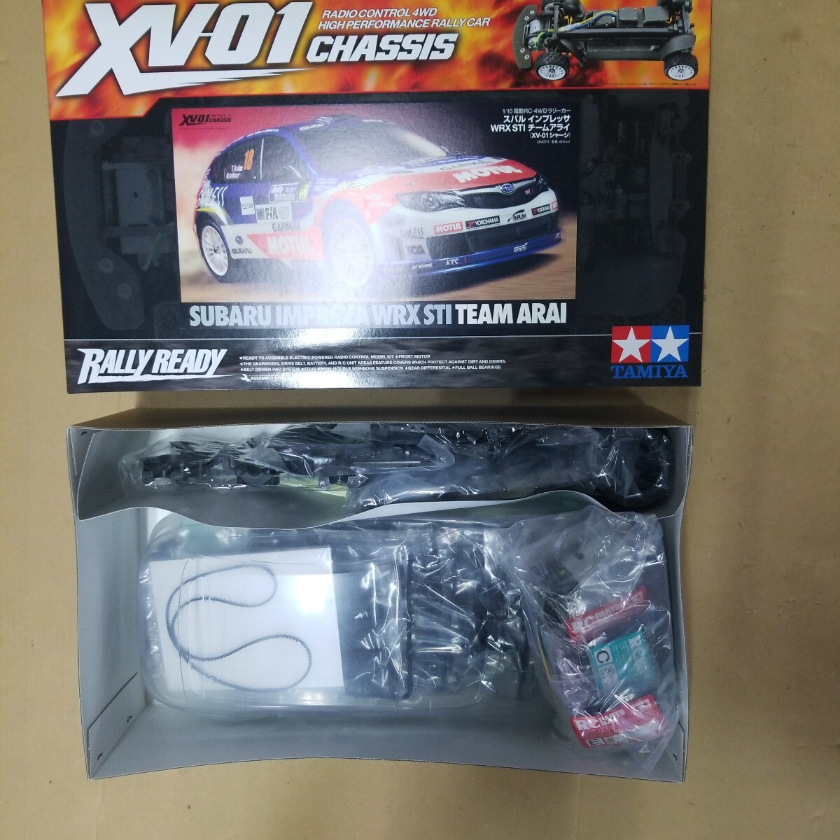 TAMIYA スバル インプレッサ WRX STI チームアライ (XV-01 シャーシ) 1