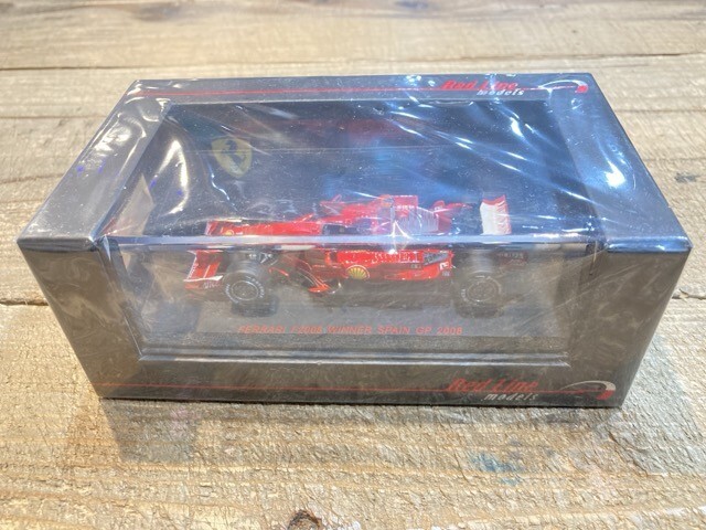 レッドライン 1/43 Ferrari F2008 Winner スペインGP 2008 acer 1