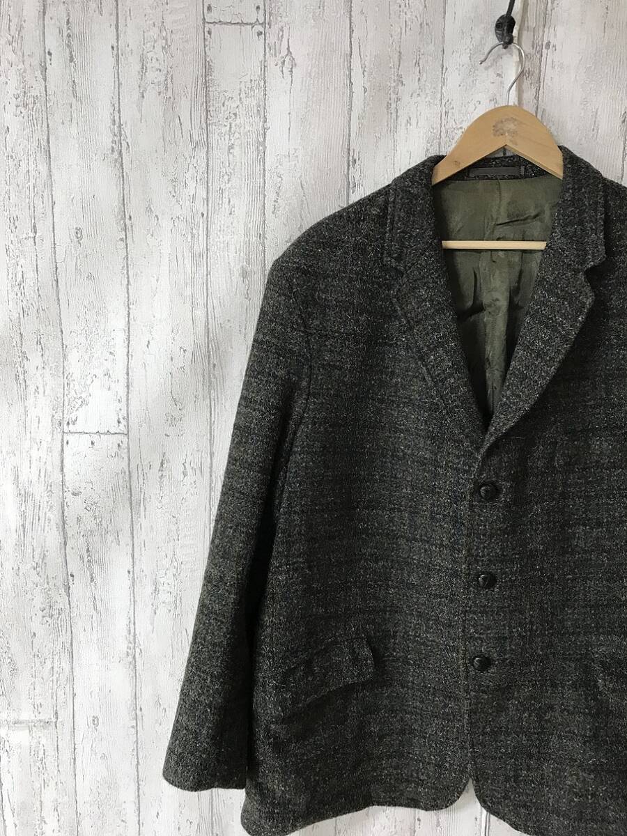 V449☆【英国製 ヴィンテージ 古着 HARRIS TWEED ジャケット】Dunn＆Co