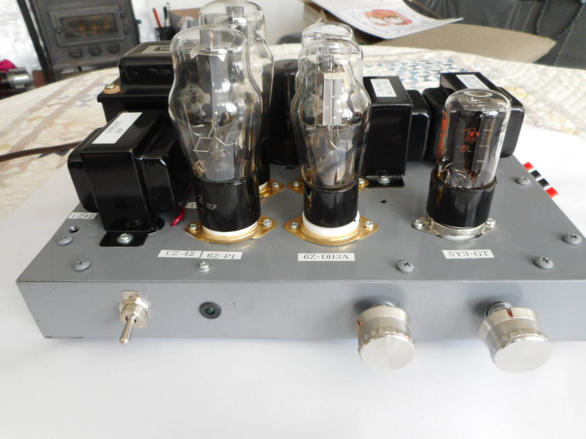 真空管アンプ＊オーディオ機器＊UZ－42，6ZP1コンパチアンプ＊昭和