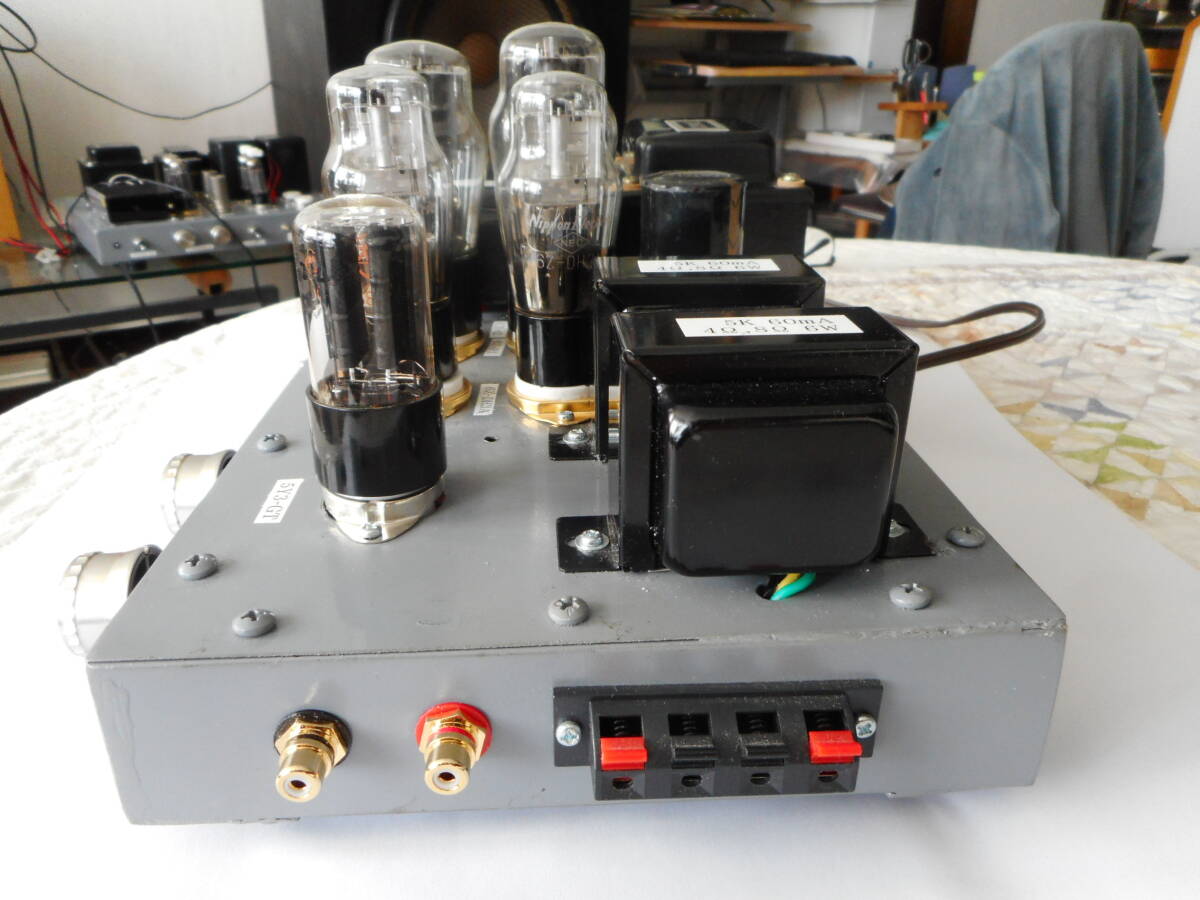 真空管アンプ＊オーディオ機器＊UZ－42，6ZP1コンパチアンプ＊昭和