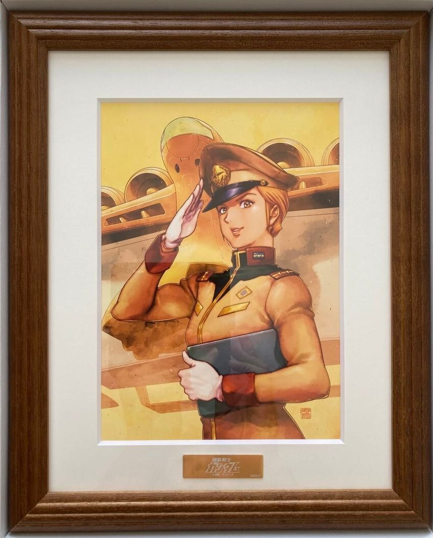 バンダイナムコ　株主優待　アートコレクション　機動戦士ガンダム マチルダ バンダイナムコ株主優待 2024年度 機動戦士ガンダム アート