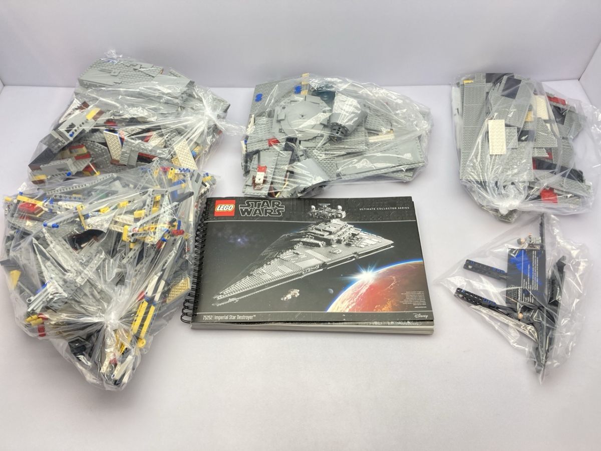 K*U様 スターウォーズ スター・デストロイヤー 完成品 模型 ジャンク 現状品 LEGO 75252 スターウォーズ スターデストロイヤー 完成品 現状渡し