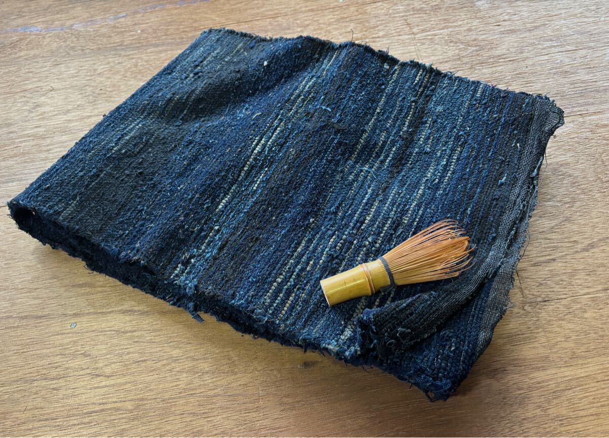 襤褸 木綿 兎時代物 サックリ さっくり 刺し子 野良着 生地 BORO 