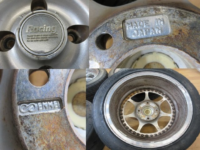 エンケイ レーシング 16インチ 8j +32 114.3 4h 穴 32 ENKEI S ⁄ x4 深