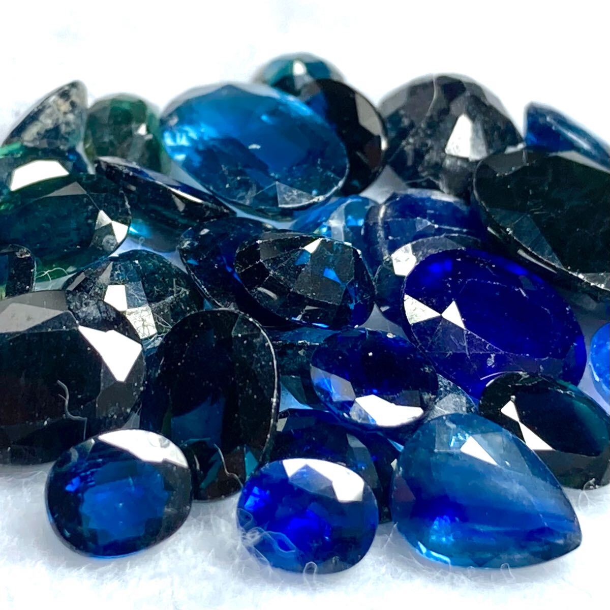1円〜 天然サファイアおまとめ40.5ct j 約8.1g ルース 裸石