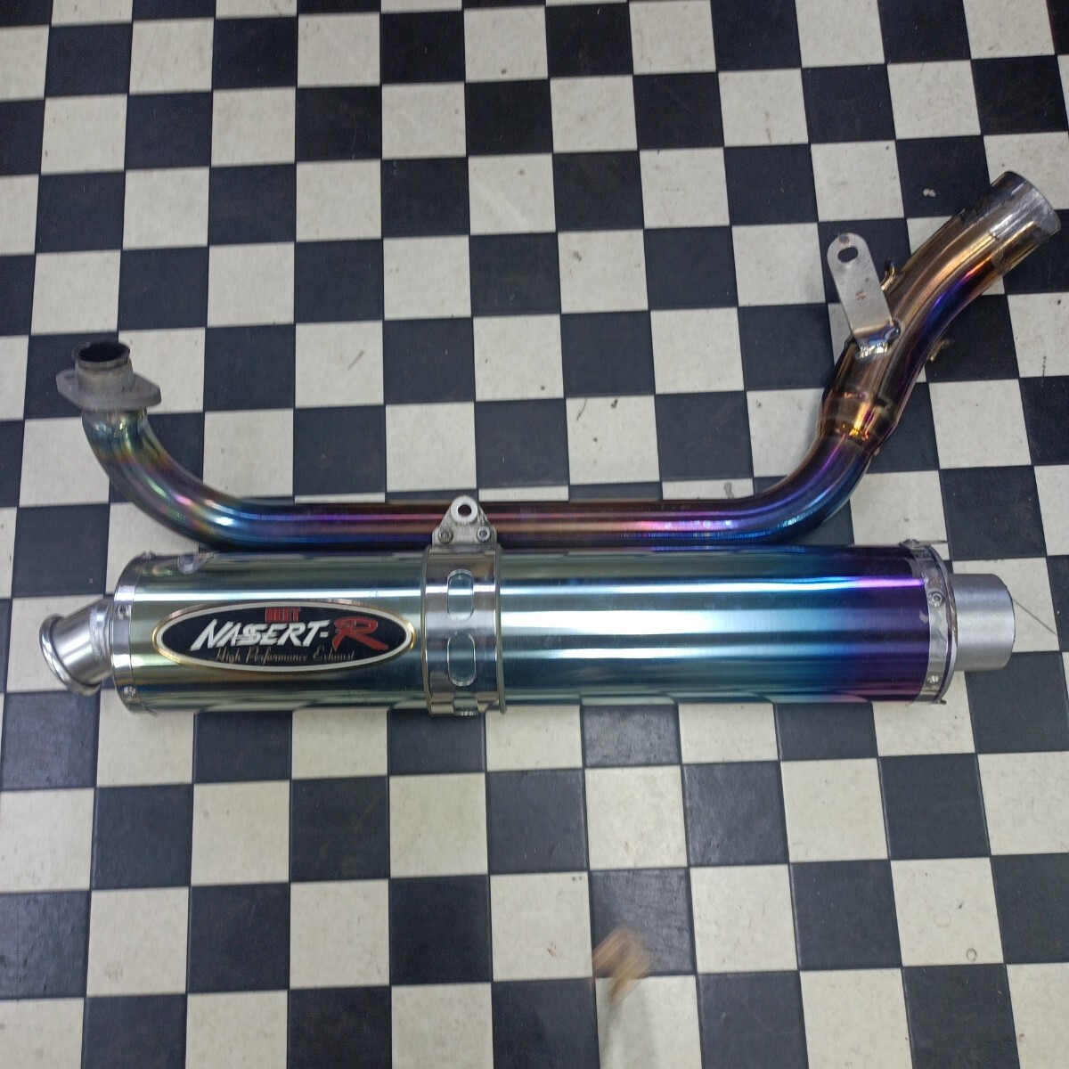BEET MASERT-R マフラー チタン カワサキ KSR110用 BEET ビート