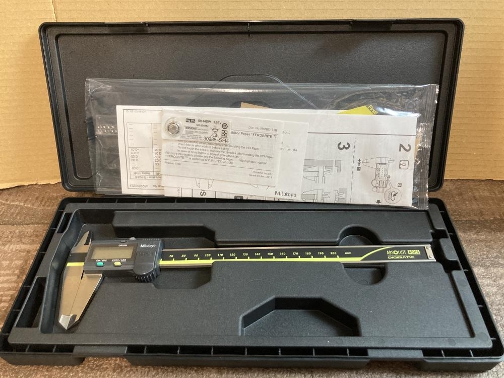 020♪未使用品・即決価格♪ミツトヨ デジタルノギス CD-20APX ※箱無し ミツトヨ デジタルノギス | 531-102 （直送品） アスクル