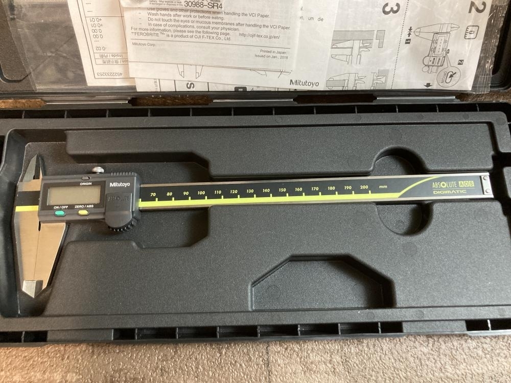 020♪未使用品・即決価格♪ミツトヨ デジタルノギス CD-20APX ※箱無し ミツトヨ デジタルノギス | 531-102 （直送品） アスクル