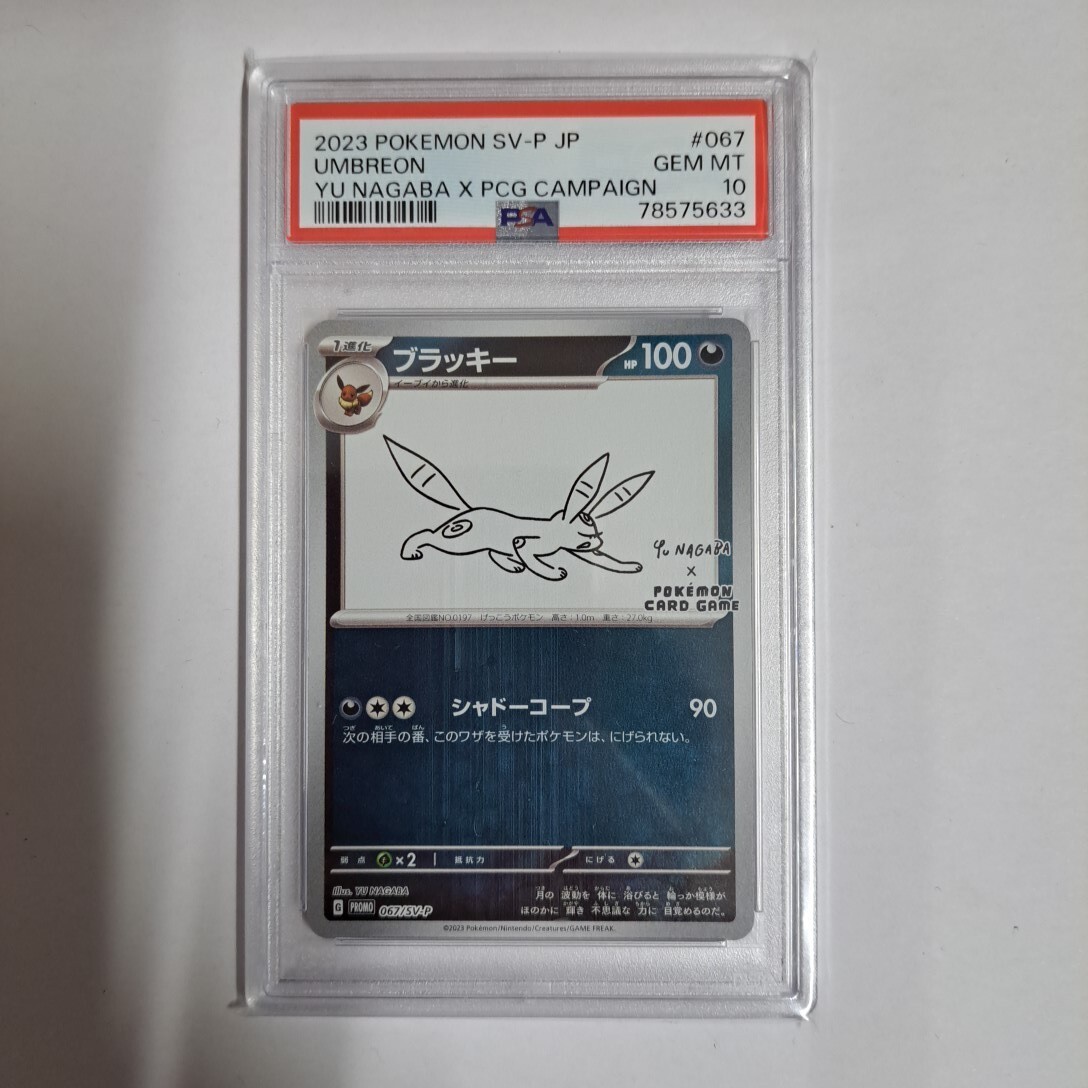 ポケモンカード ブラッキー プロモ PSA10