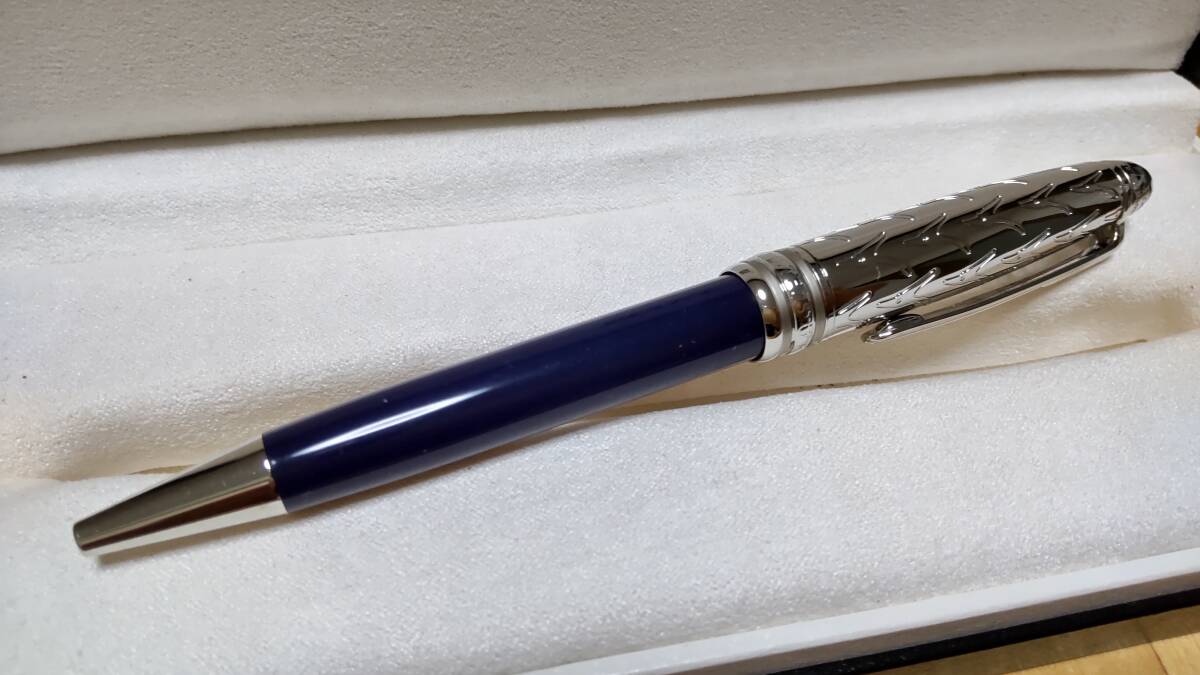 モンブラン　ボールペン マイスターシュテュック　星の王子様　シルバー　ブルー_1