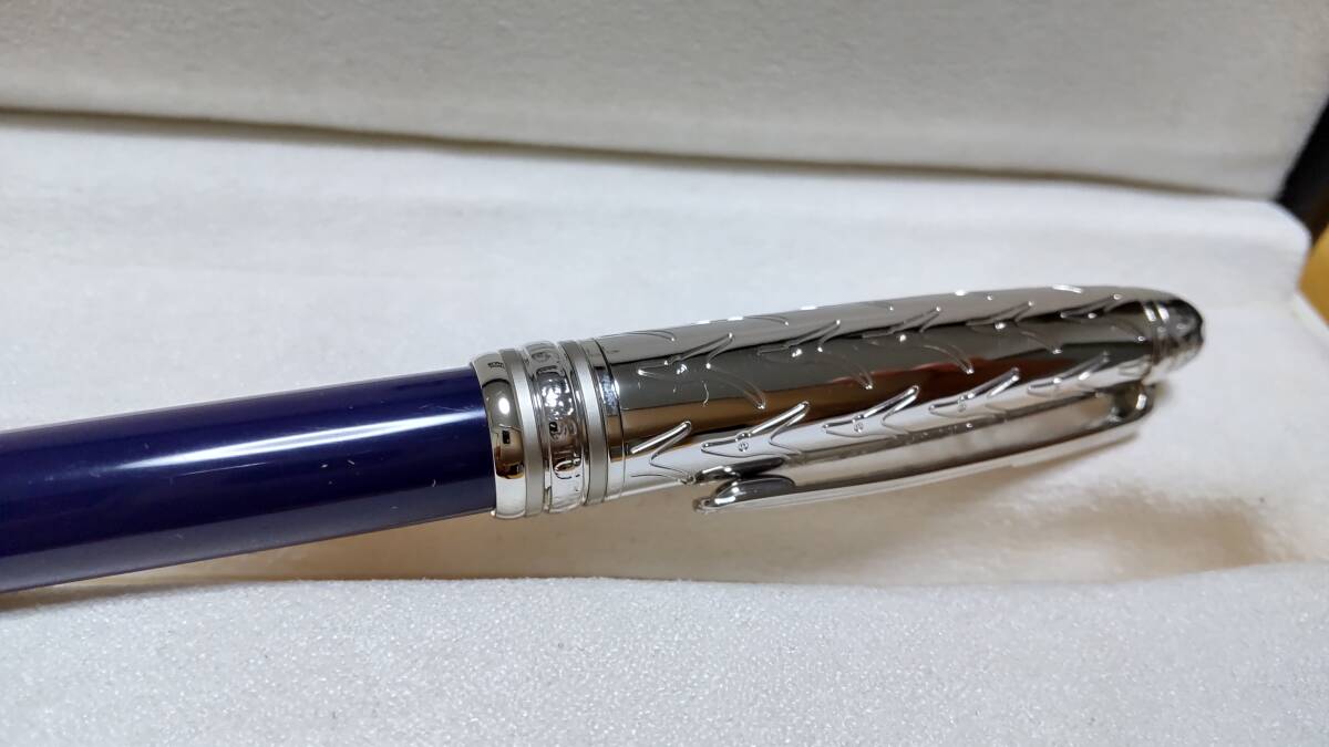 モンブラン　ボールペン マイスターシュテュック　星の王子様　シルバー　ブルー_3