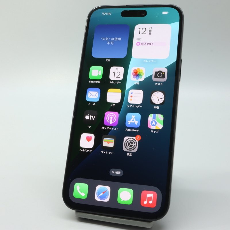 Apple iPhone15 Plus 128GB Black A3093 3M457J/A バッテリ100% □SIM