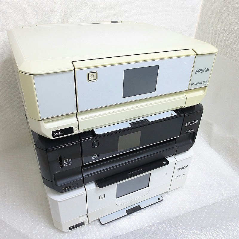 PK21585R★EPSON★A4カラープリンター 3台★EP-806AW★EP-775A★EP-808AW★_1