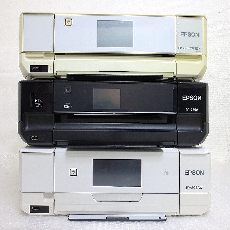 PK21585R★EPSON★A4カラープリンター 3台★EP-806AW★EP-775A★EP-808AW★_2