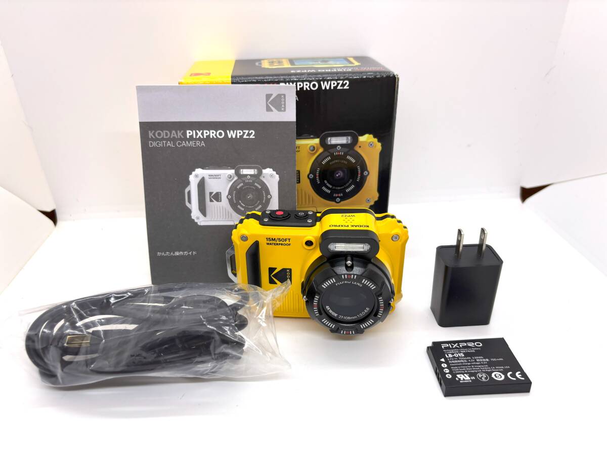 ☆ほぼ新品☆Kodak コダック　PIXPRO WPZ2 コンパクトデジタルカメラ　　#3218