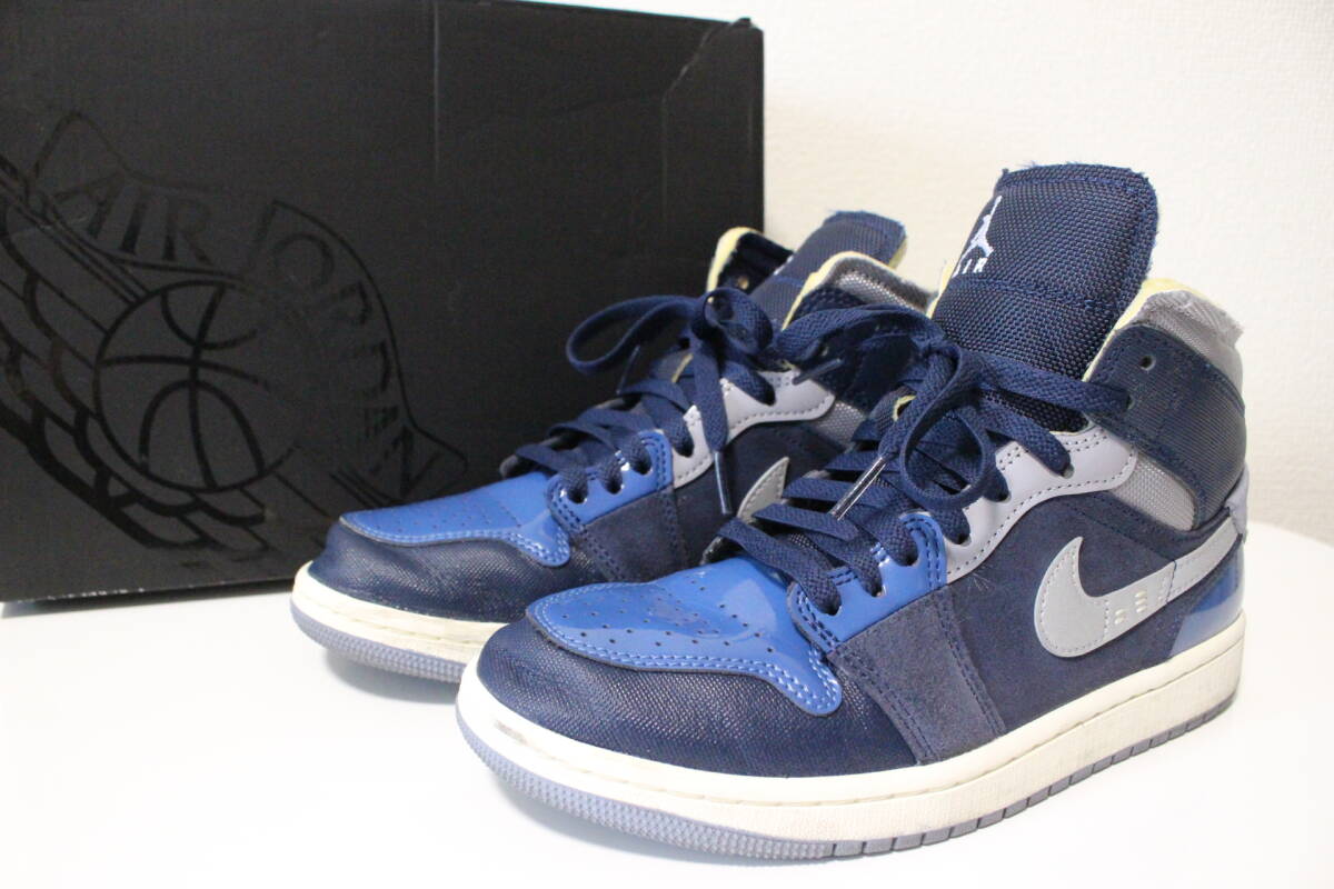 F381 美品 NIKE ナイキ AIR JORDAN 1 MID SE CRAFT エアー ジョーダン 