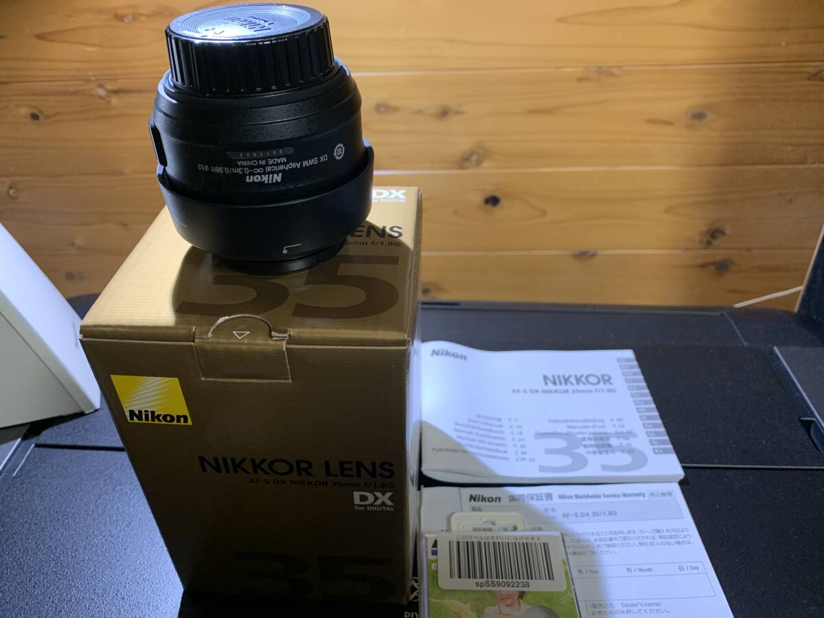 DX AF-S 35mm Nikon f⁄1.8G NIKKOR | Nikkor 単焦点レンズ ニコン -