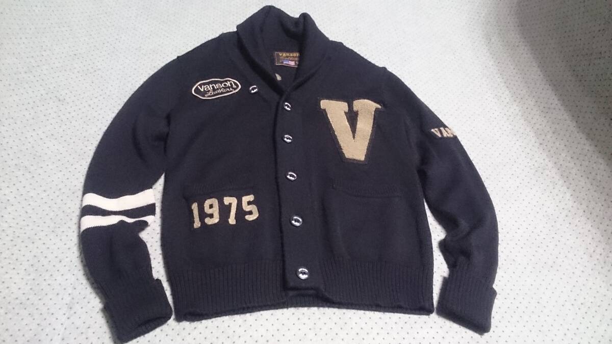 美品 レア 名作 希少 VANSON バンソン フルデコ ワッペン 刺繍 星 