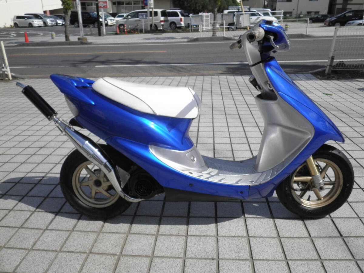 ライブ DIO ZX AF35 規制前 改ZX デイトナ製CDI サス チャンバー