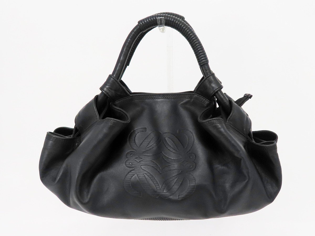 ハンドバッグ ナッパアイレ ブラック LOEWE(ロエベ) 黒 ロエベ LOEWE 