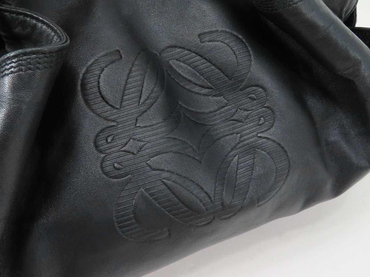 ◇【LOEWE ロエベ】ナッパアイレ ハンドバッグ ブラック 【公式通販】